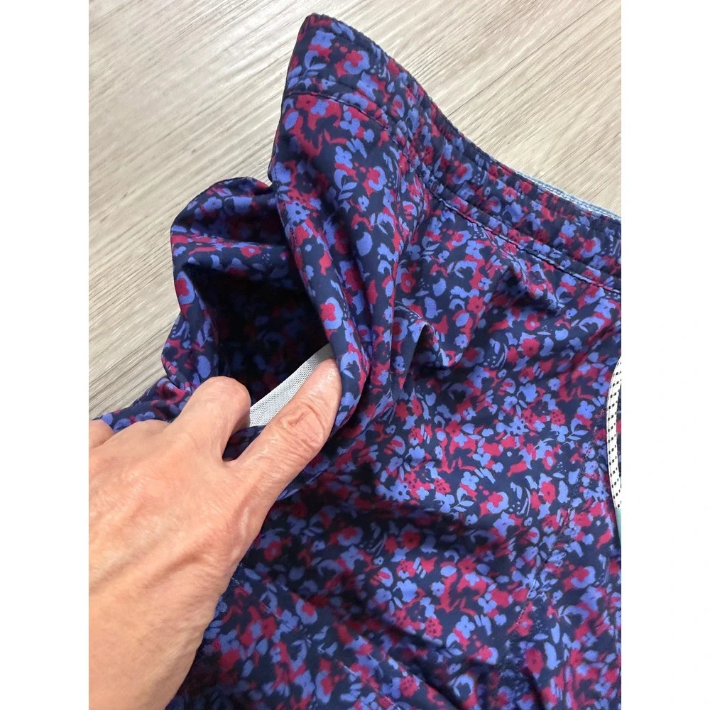 Bonobos Mens Floral Swim Trunks Purple Red 7 Inch Inseam BSM10930N Medium